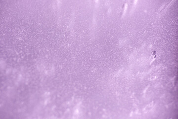 Close up texture of cracked ice as background