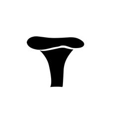 mushroom silhouette icon