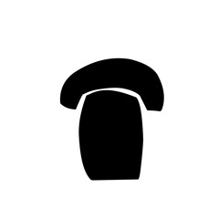 mushroom silhouette icon