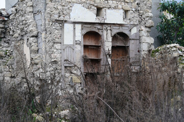Damaged building in Antakya, Hatay after 6 February 2023 Earthquakes
