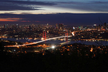 Bosphorus Bridge in Istanbul, Turkiye