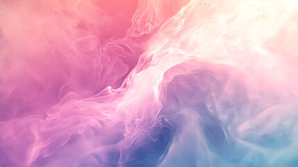 Fototapeta premium A colorful, swirling background with pink, blue, and white tones