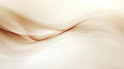 A wave of light brown color with a white background