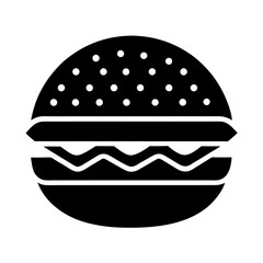hamburger with cheese logo