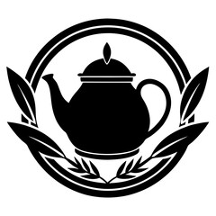 tea in a teapot logo