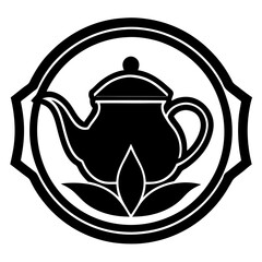 tea in a teapot logo