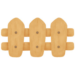 Wooden fence 