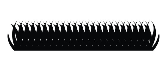 grass icon. grass isolated on white background.