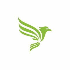 Fototapeta premium phoenix logo modern