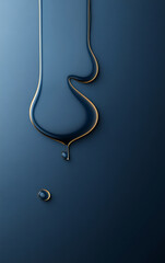 Fresh water drop theme business background

