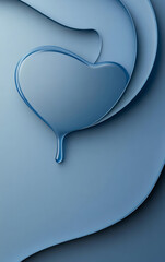 Fresh water drop theme business background
