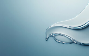 Fresh water drop theme business background
