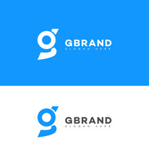 Obraz premium Modern Abstract G Letter Logo Design for Brand Identity