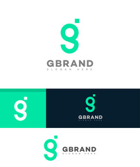 Modern G Letter Logo Design Variations