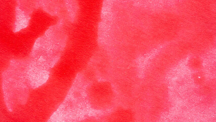 Abstract colorful red watercolor paint paper background texture