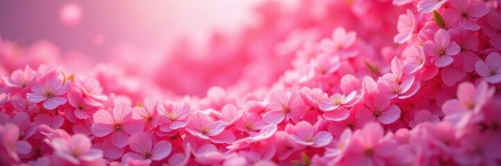 Thousands of abstract pink sakura petals swirl in a mesmerizing whirl, sakura, vibrant