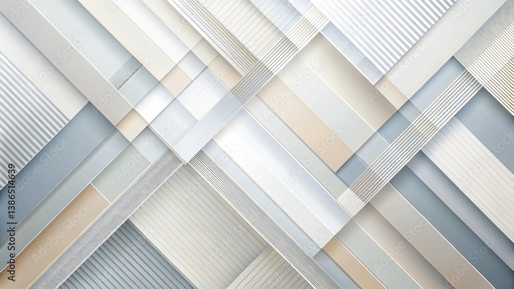 Poster abstract geometric backgrounds showcase the modern architectural design with a gray, 3d cube pattern