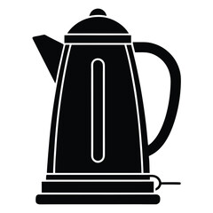Modern Kettle Vector Illustration – Electric, Vintage, and Whistling Kettles