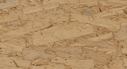 Detailed OSB Board Close-Up Wood Texture Rustic Construction Material High Resolution