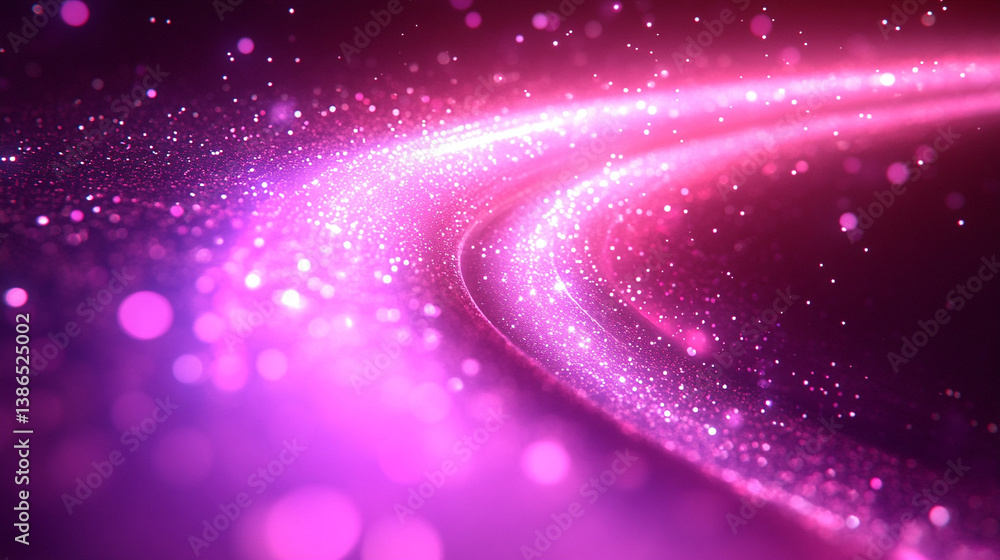 Poster abstract sci-fi tech background with shiny radial blur and grainy film noise. futuristic motion circ