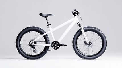 White mountain bike