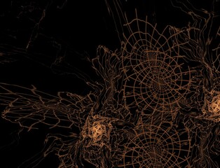 Imaginatory fractal abstract background Image