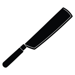 Knife Vector Illustration – Kitchen, Hunting, and Utility Blade Silhouette Design