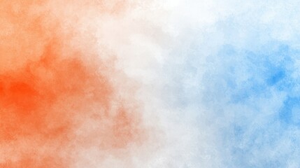 Fototapeta premium Vivid abstract design, a colorful blend of red, blue, white and orange background