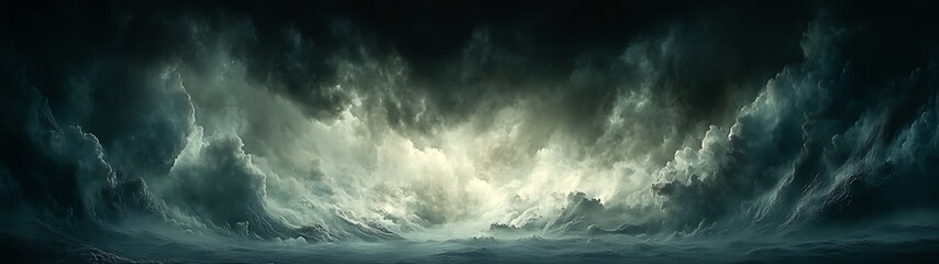 Obraz premium Dramatic Storm Cloudscape