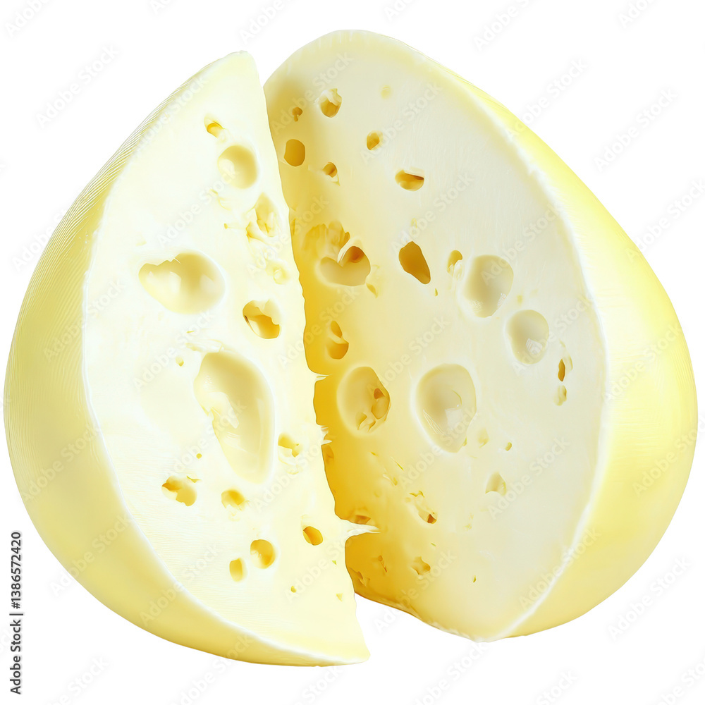 Poster a piece of cheese placed on a black background capturing its rich texture and flavor in an elegant p