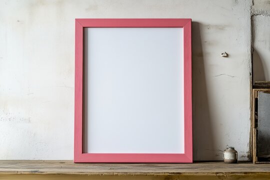A Simple Colored Frame Perfect for Showcasing Blank Gigapixel Images in Various Projects