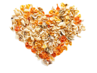 Pixel art heart in classic 8-bit style with visible square pixels on white background