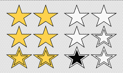 Fototapeta premium Charming Seamless Pattern Featuring Twinkling Stars.