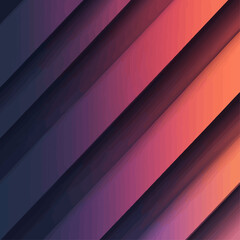 Fototapeta premium Diagonal Gradient Stripes Abstract Background