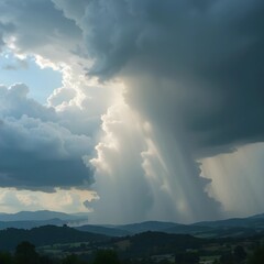 Obraz premium Rainy Sky