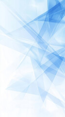 Fototapeta premium Light blue abstract background with overlapping geometric shapes creating sense of depth