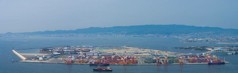 EXPO 2025 大阪・関西万博のパノラマ風景