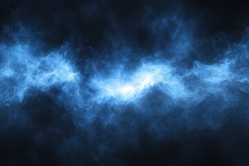 Fototapeta premium Abstract swirling blue nebula