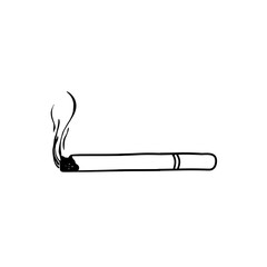 cigarette vector, hand drawn illustration