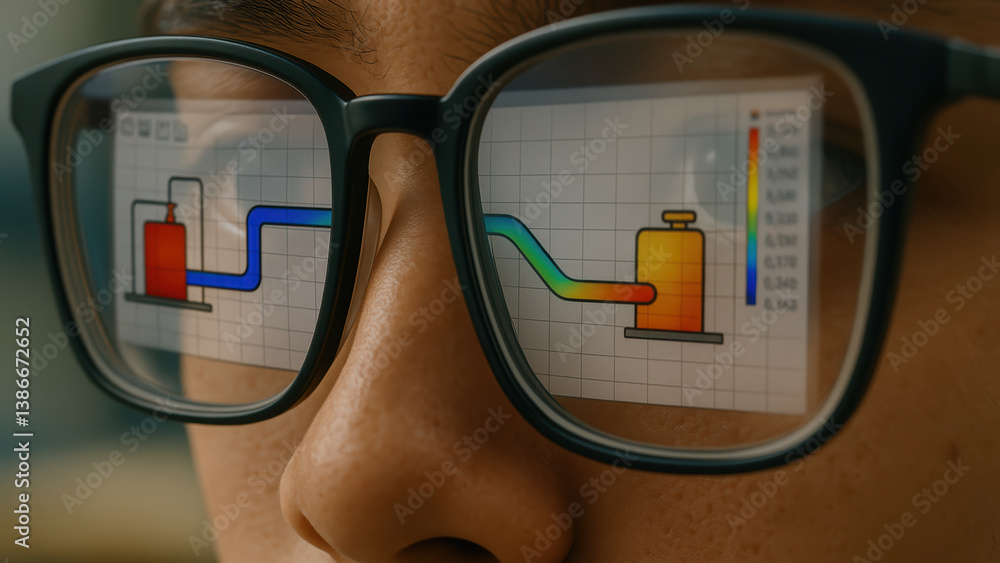 Poster innovative simulation and engineering concepts are reflected in these glasses showcasing design