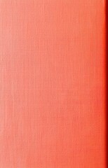 Fototapeta premium red vertical texture natural fabric cloth color cotton linen textile material canvas background isolated 