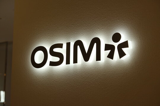 Shanghai,China-August 31st 2024: Osim company brand logo