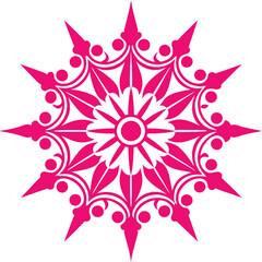 abstract flower vector illustration