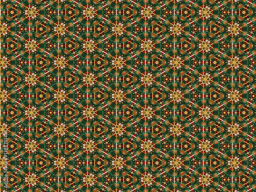 Poster art color of abstract pattern background