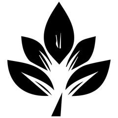 Creative summer leaf abstracts in tranquil verdant patterns