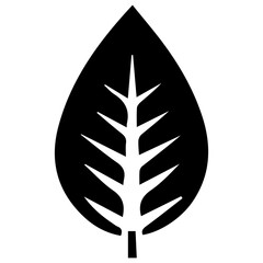 Tranquil simple leaf canopy design in lush verdant composition