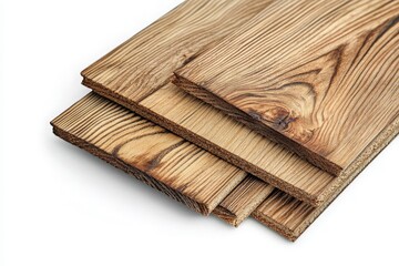 Stack of Wooden Planks Featuring Natural Grain Patterns Ideal for Flooring or Carpentry Projects, Perfect for Home Renovation and Interior Design Enthusiasts.