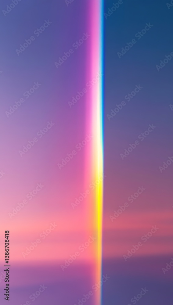 Poster abstract light beam gradient background with soft pastel color palette