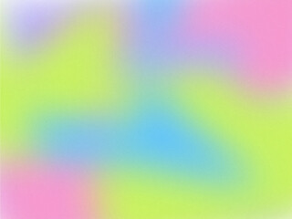 Obraz premium Vibrant Pastel Gradient with Soft Blur and Holographic Effect