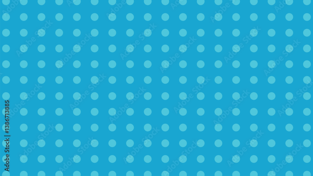 Poster abstract blue polka dot background. dots pattern vector. polka dot background. monochrome polka dots